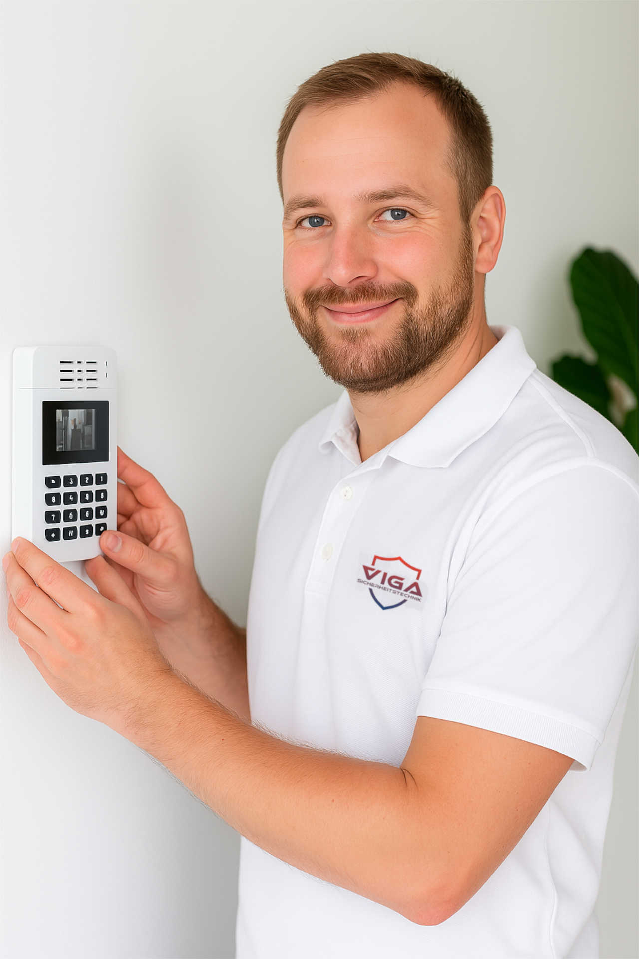 Sicherheitsmitarbeiter bei Viga